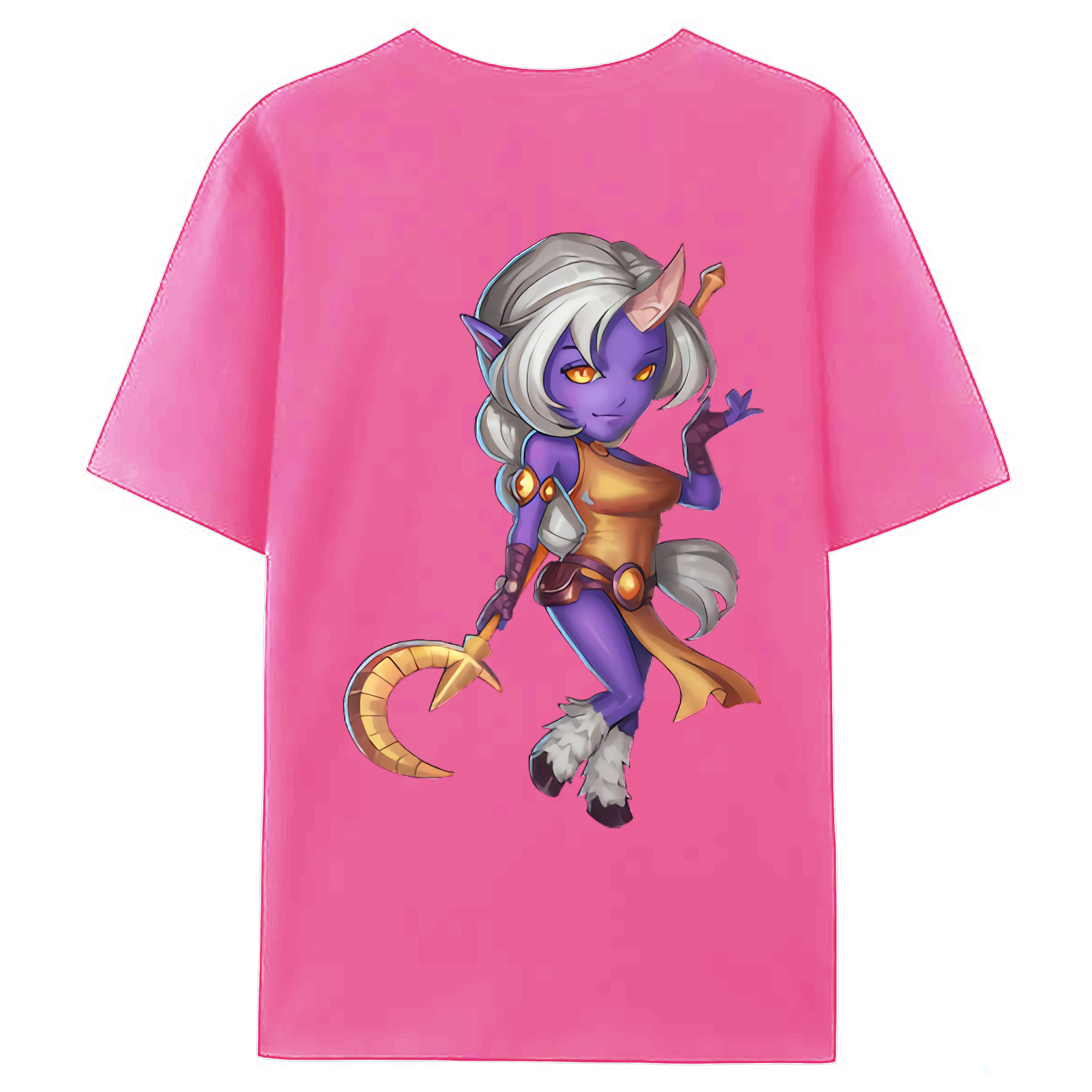 （画像用） リーグ・オブ・レジェンド League of Legends LOL レディース半袖Tシャツ(バックプリント)